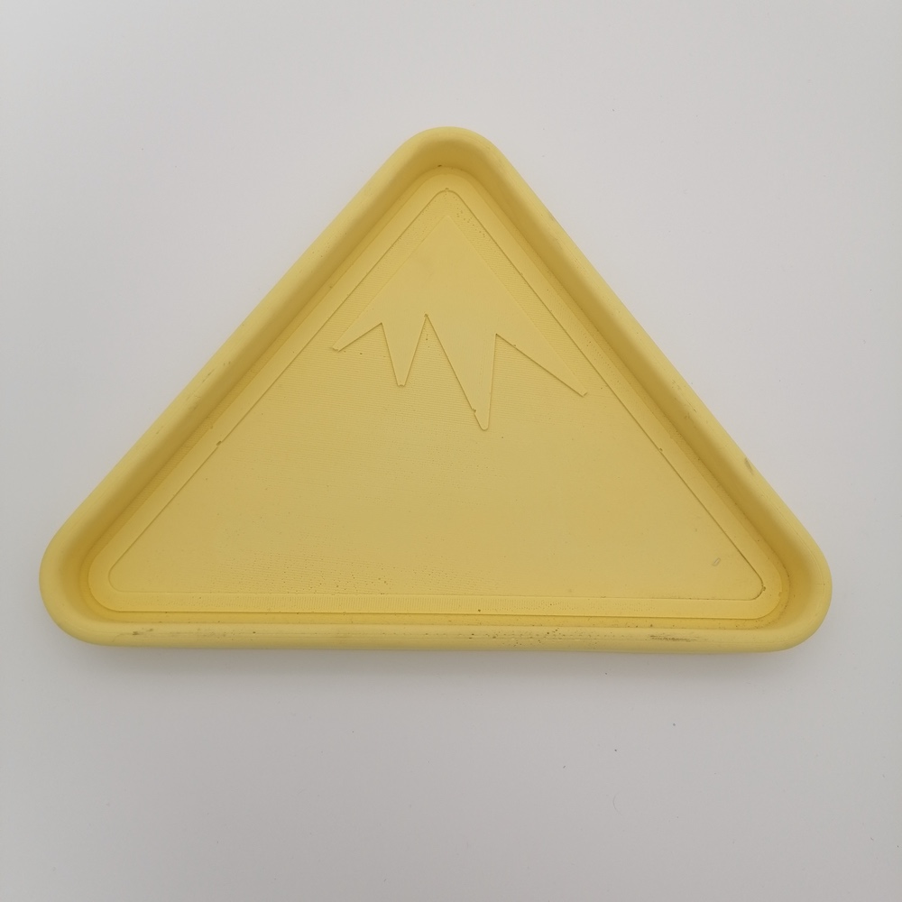 Coupelle / vide-poche en jesmonite - La montagne