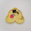 Coupelle / vide-poche en jesmonite - Masque bonnet