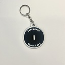 Porte-clefs balise de piste personnalisable
